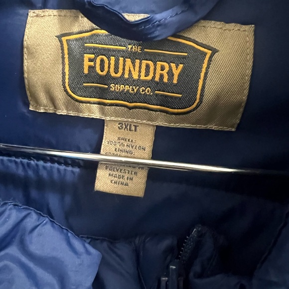 The Foundry Supply Company Men’s Navy Packable Puffer Jacket - Picture 2 of 12